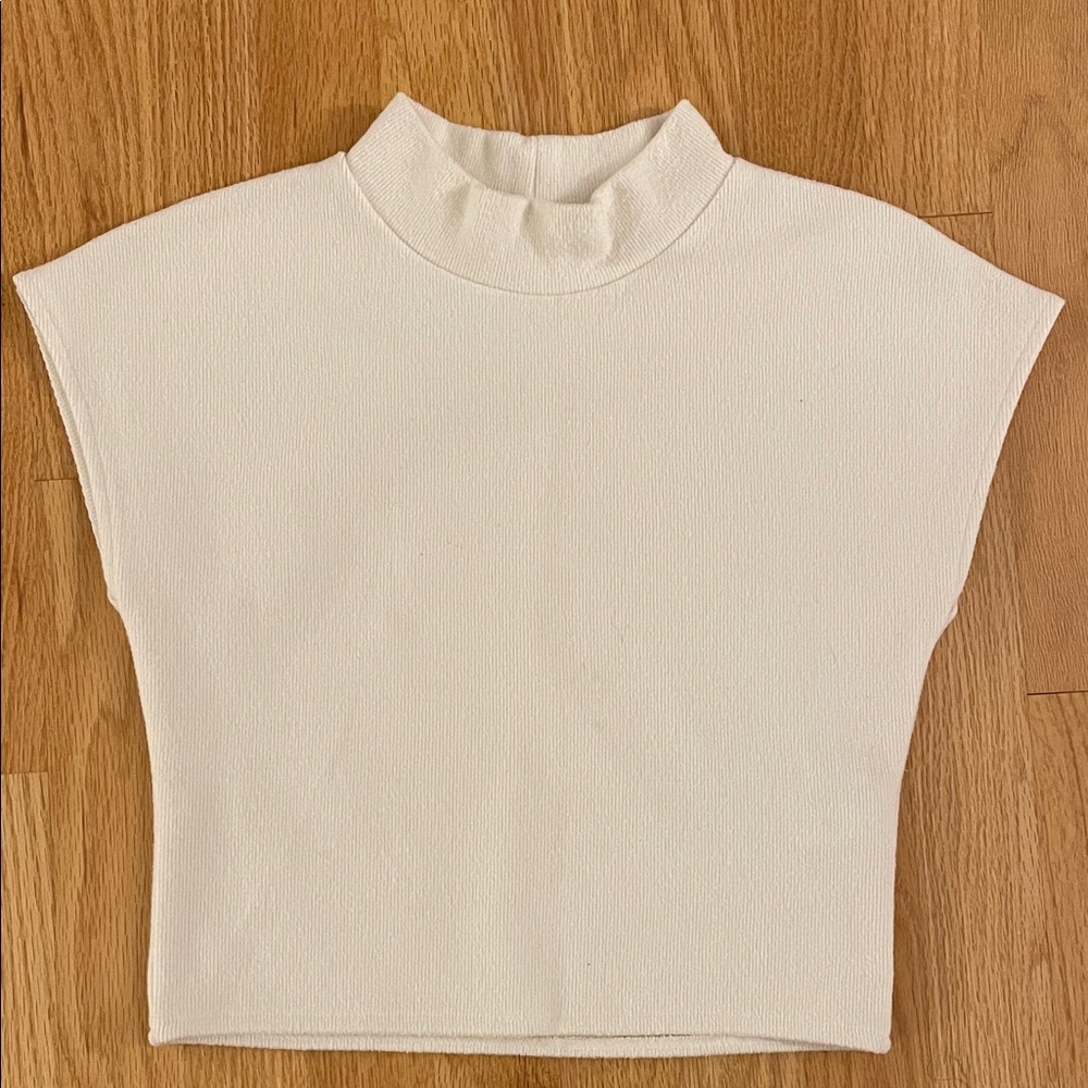 Zara poly cotton top